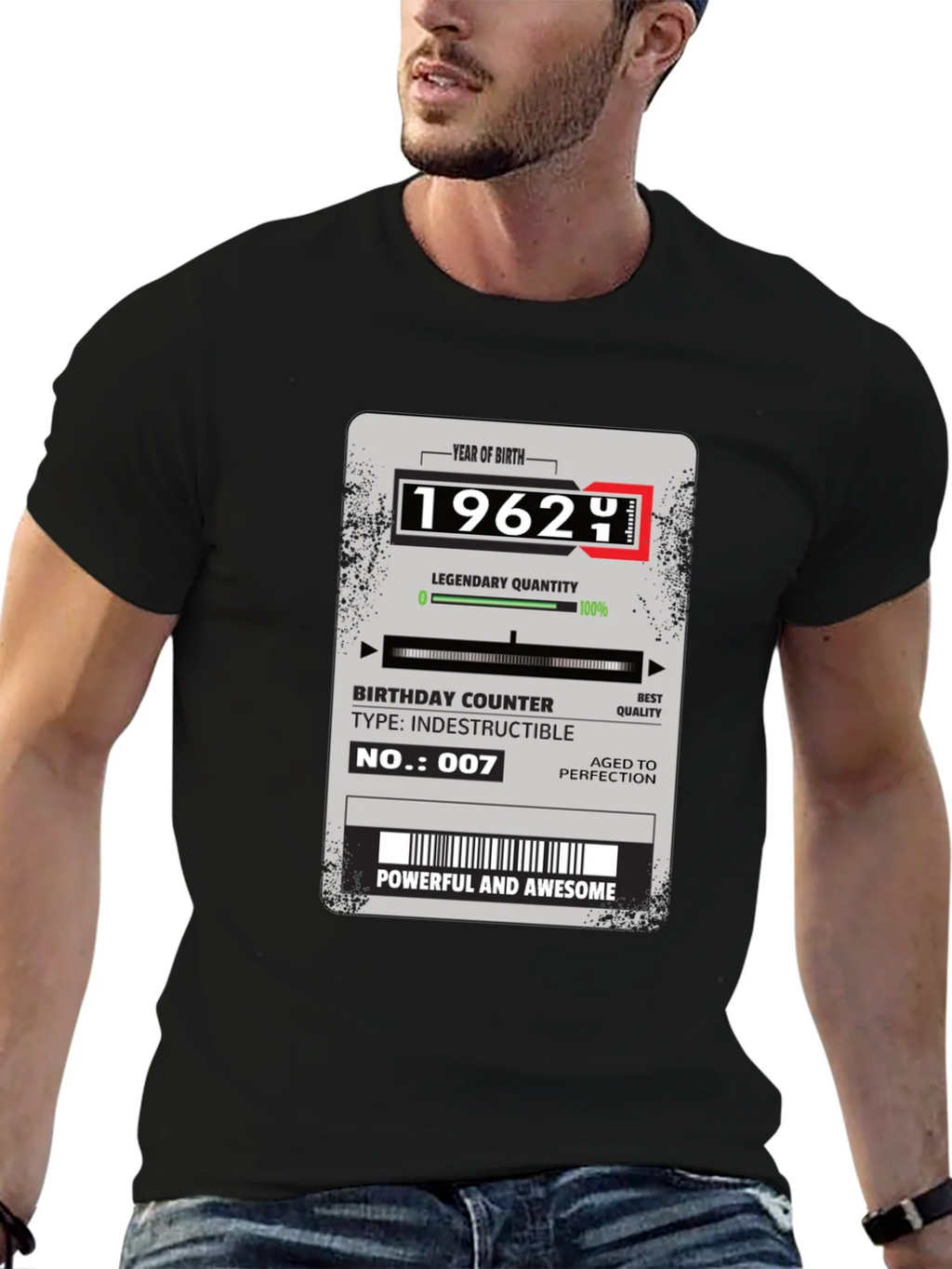 1962 Birthday Counter T-Shirt product image 4