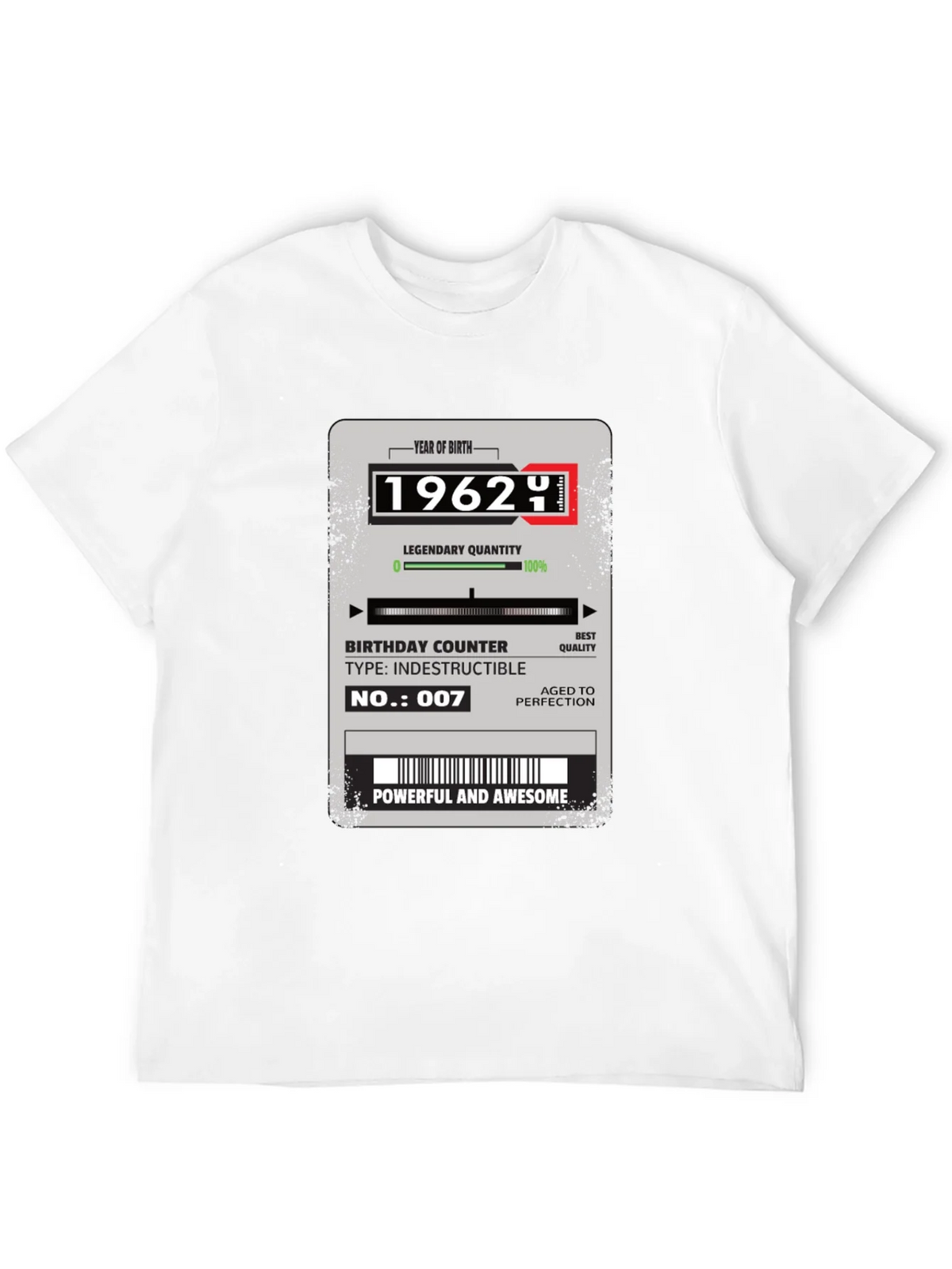 1962 Birthday Counter T-Shirt product image 8