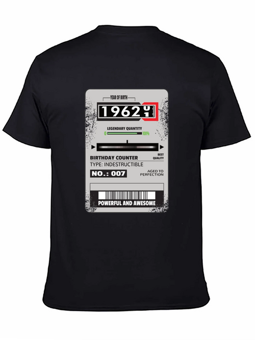 1962 Birthday Counter T-Shirt product image 2