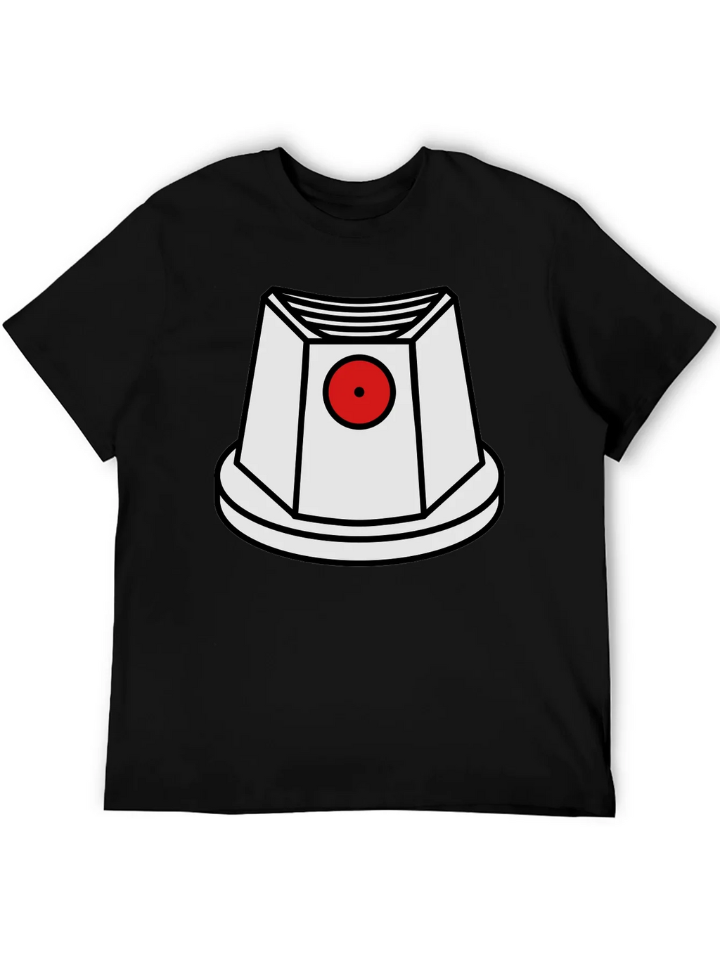 Funky Graphic Tee - Spray Paint Cap Design
