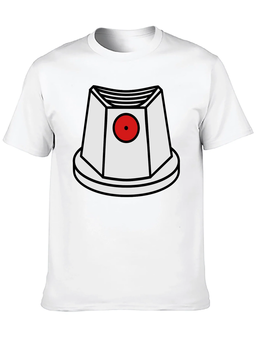 Funky Graphic Tee - Spray Paint Cap Design