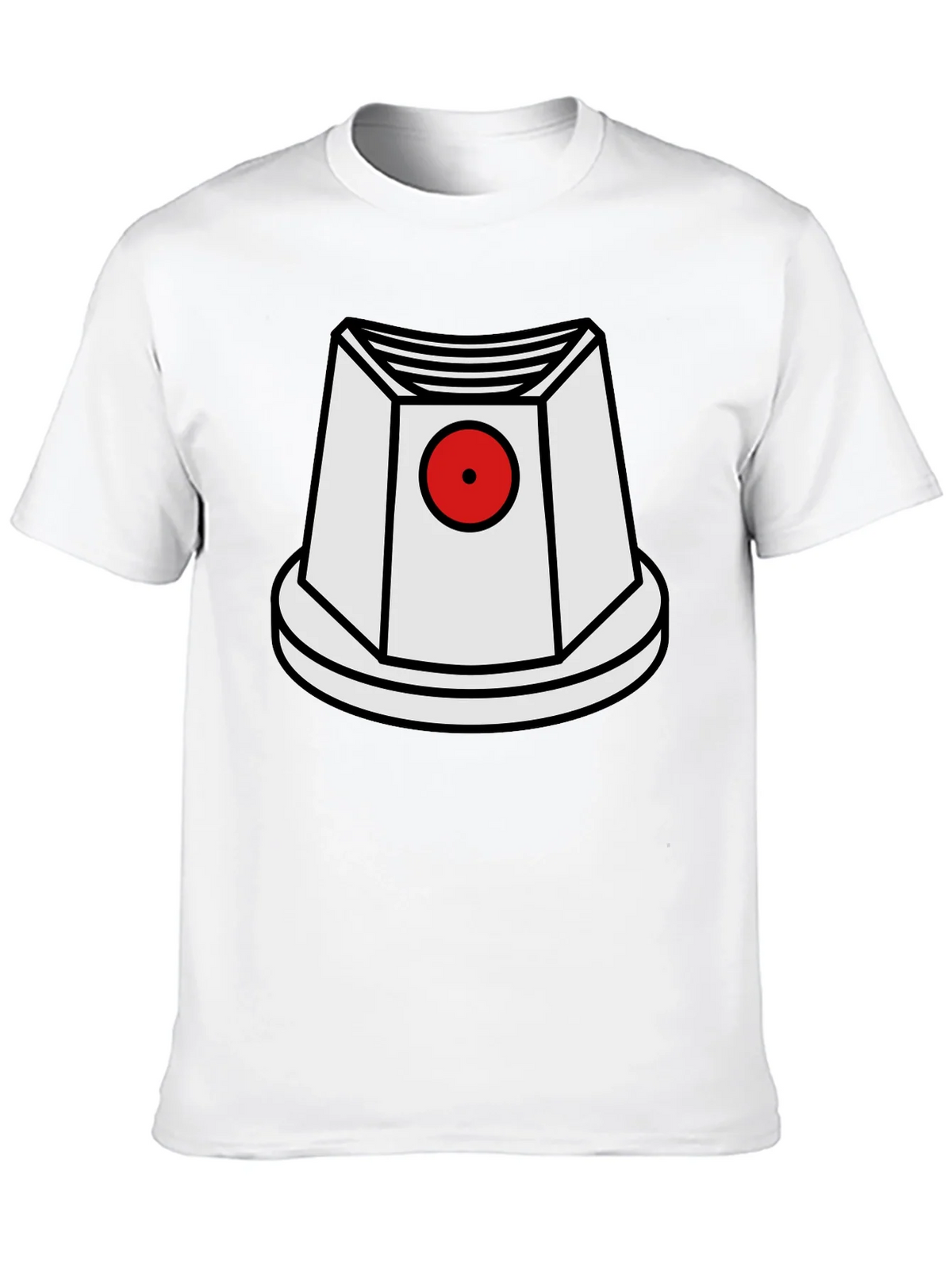 Funky Graphic Tee - Spray Paint Cap Design