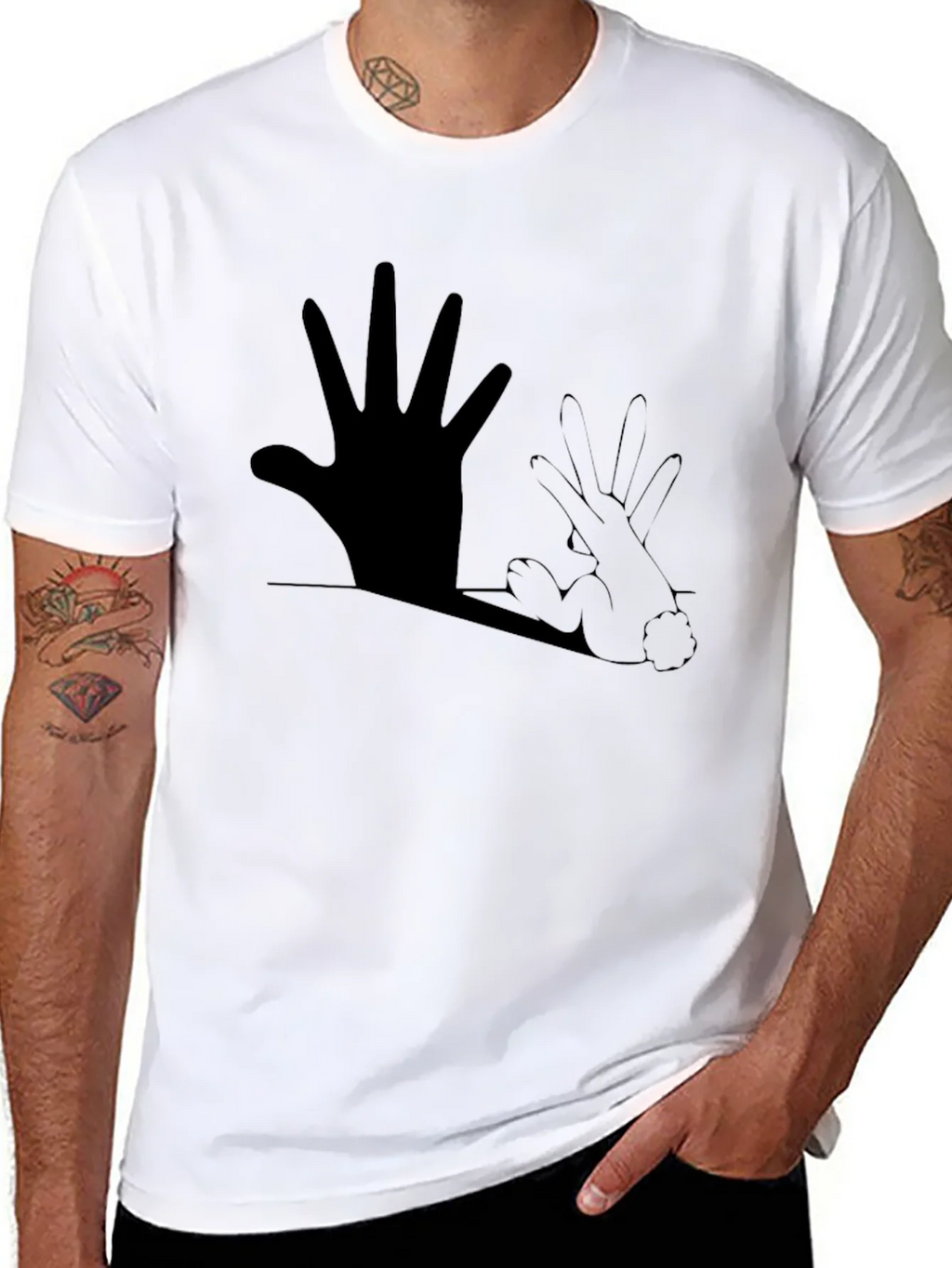 Shadow Hand Puppet Tee product image 7