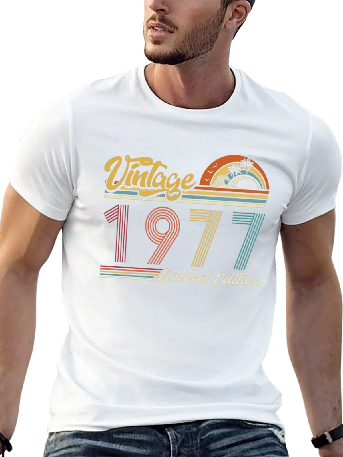 Vintage 1977 Limited Edition Retro T-Shirt product image 6