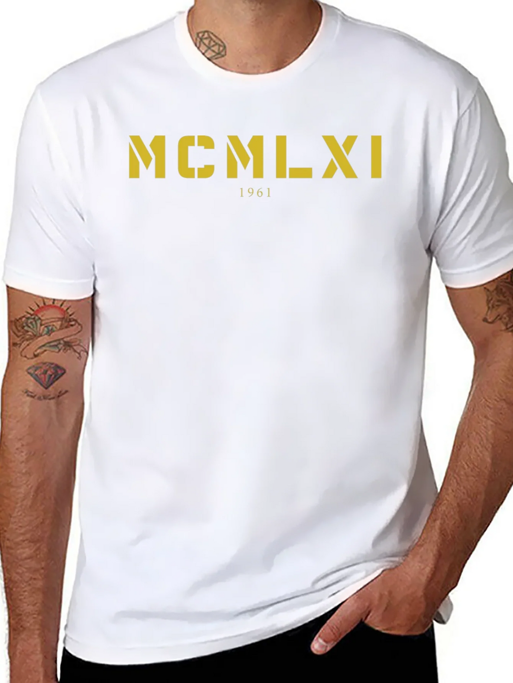 Vintage 1961 Roman Numeral T-Shirt product image 7