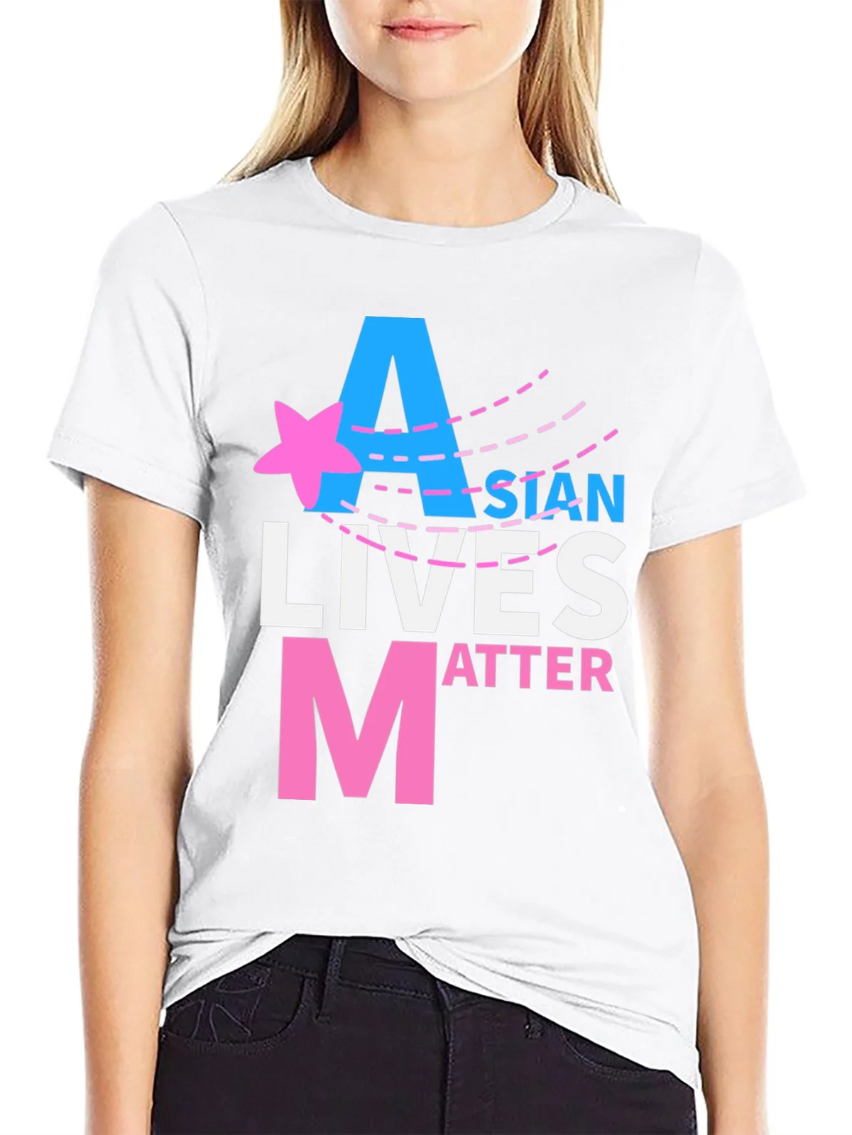 Asian Lives Matter Graphic T-Shirt product image 8