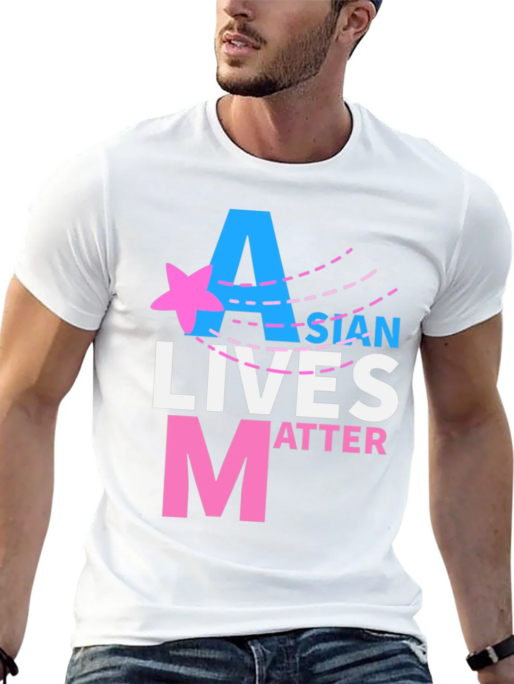 Asian Lives Matter Graphic T-Shirt product image 10