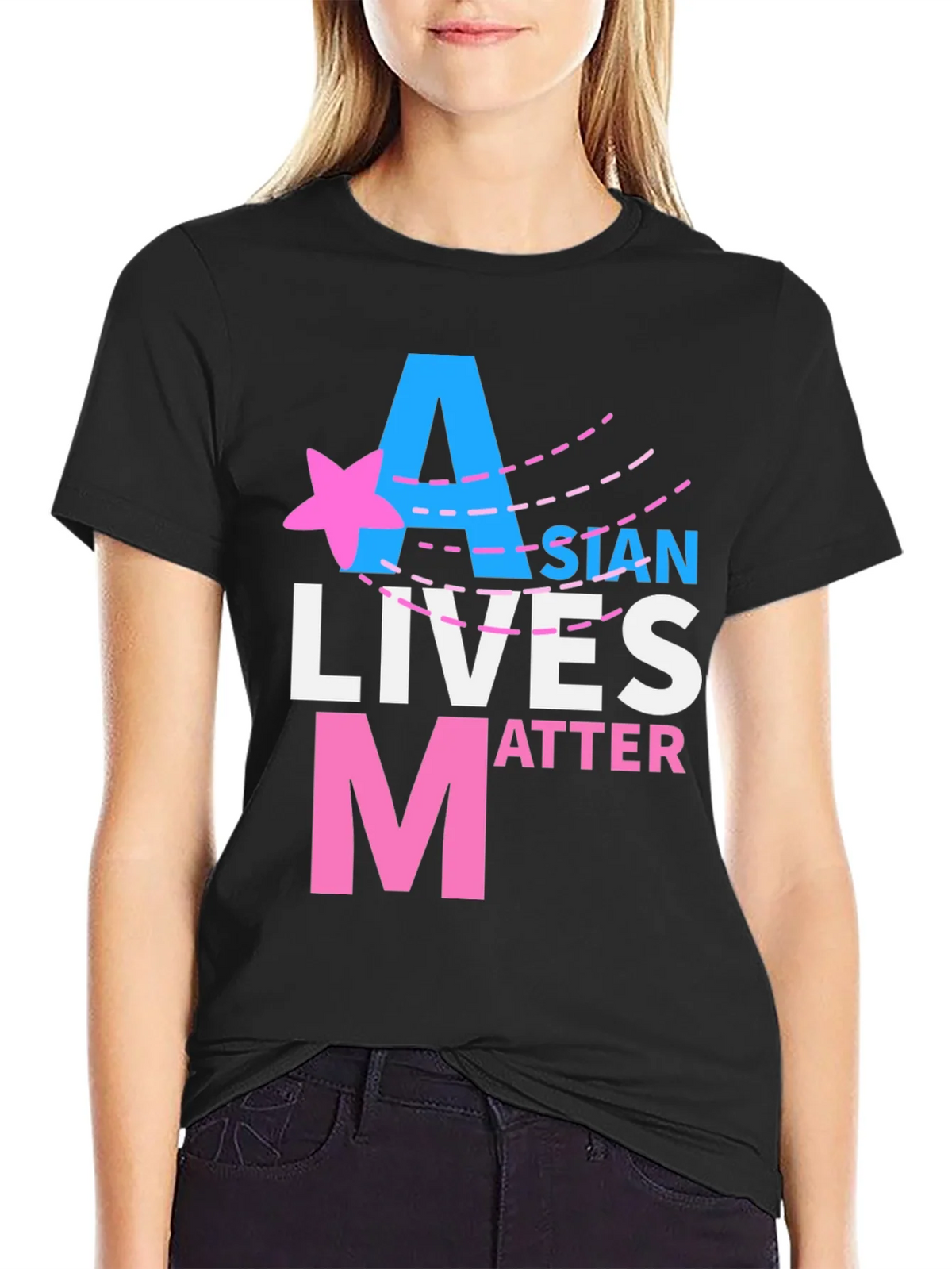 Asian Lives Matter Graphic T-Shirt product image 2