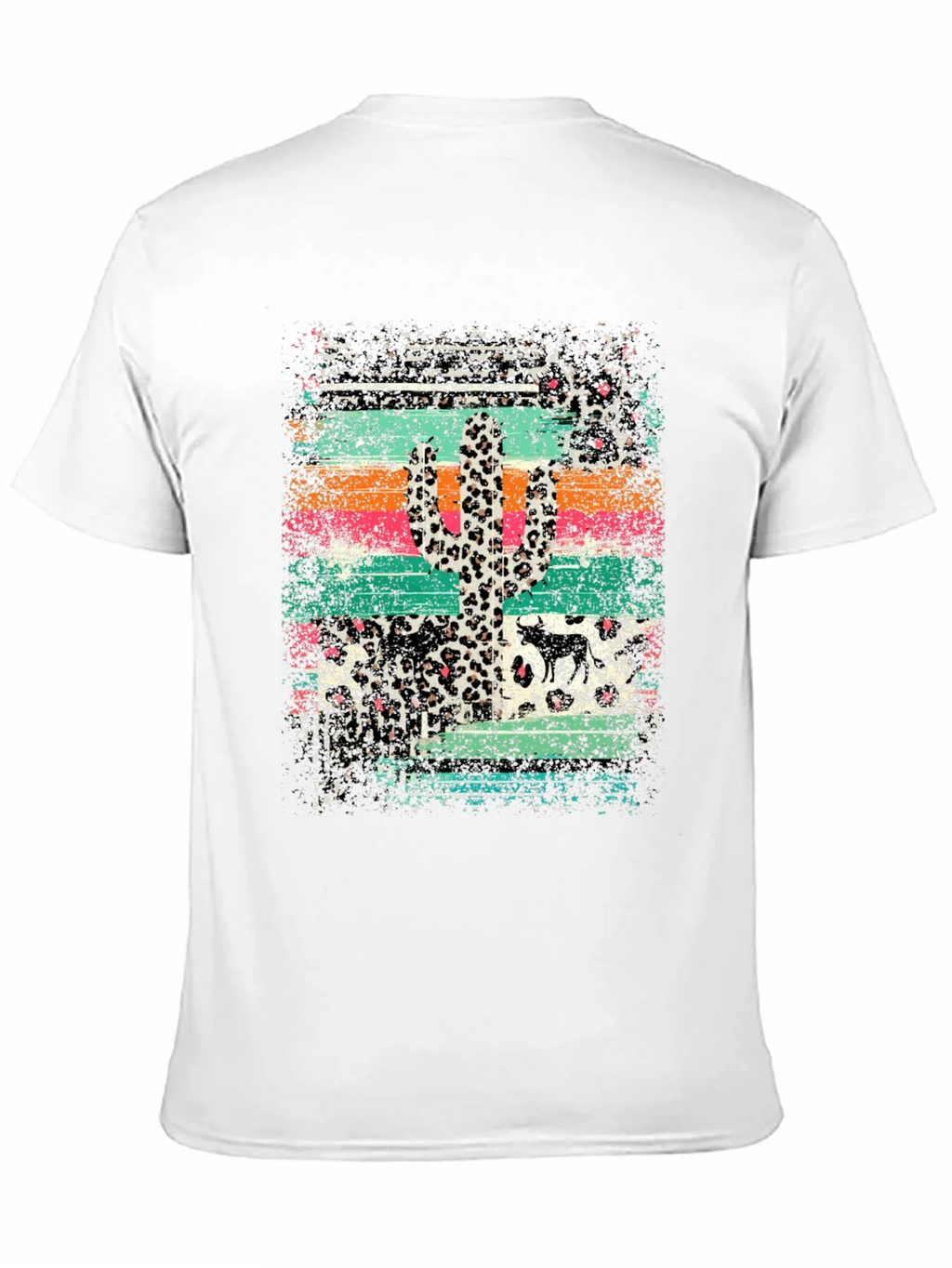 Desert Leopard Cactus Graphic Tee product image 10