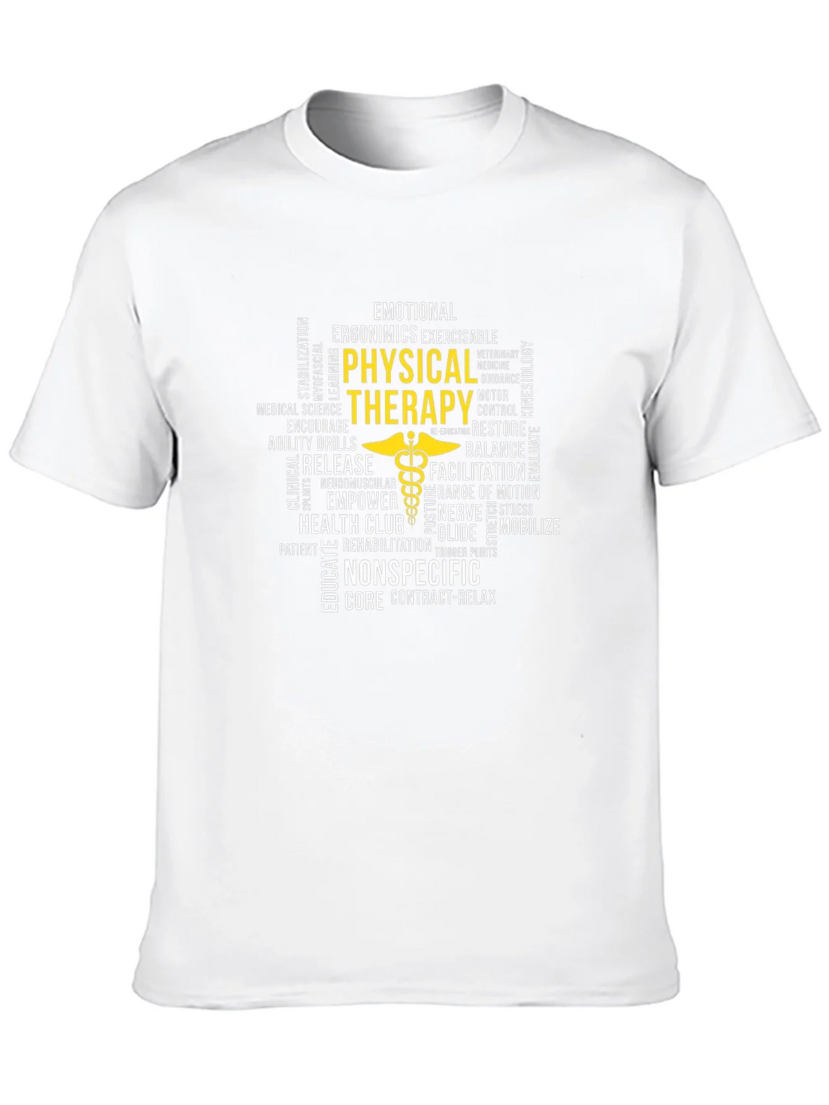 Physical Therapy Word Art T-Shirt product image 9