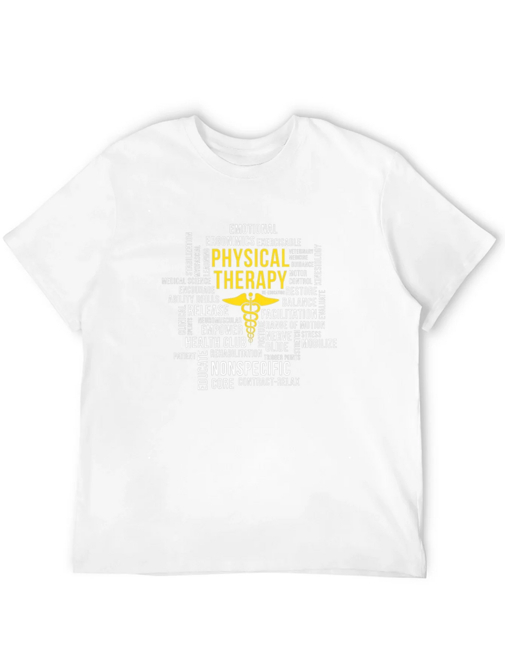 Physical Therapy Word Art T-Shirt product image 11