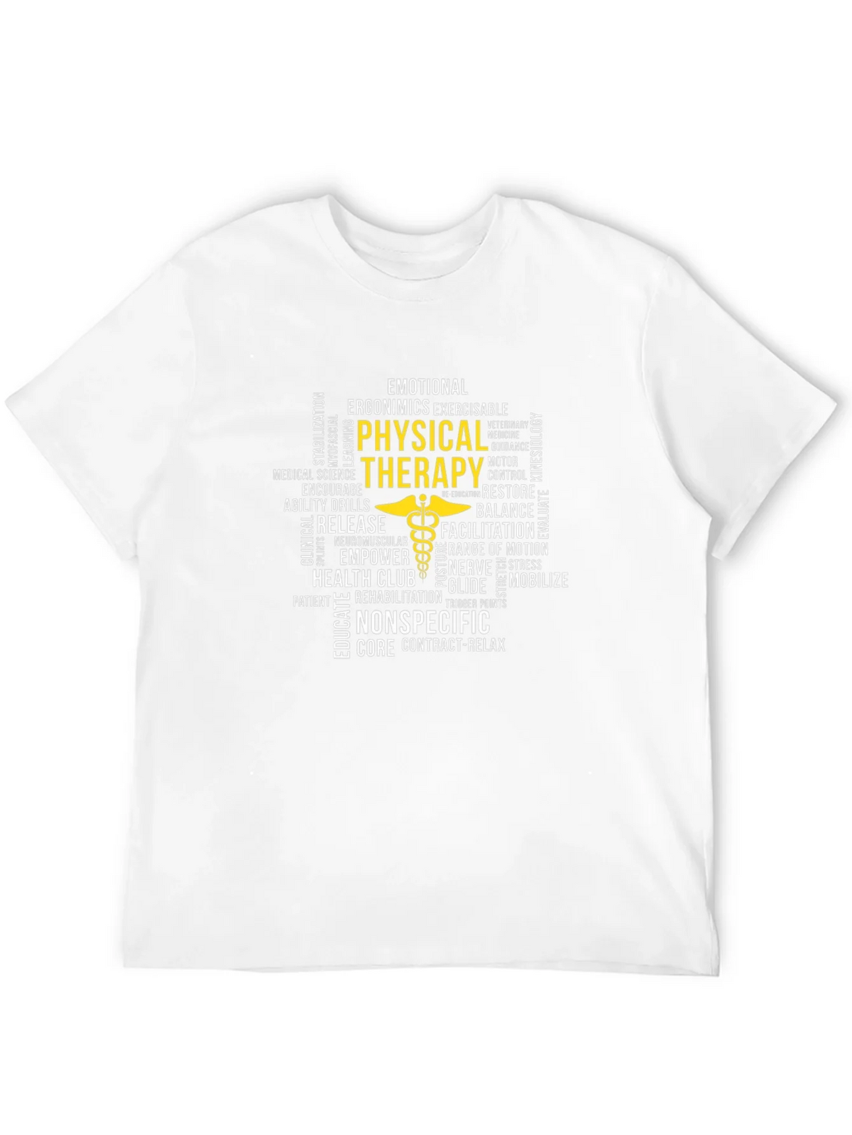 Physical Therapy Word Art T-Shirt product image 11