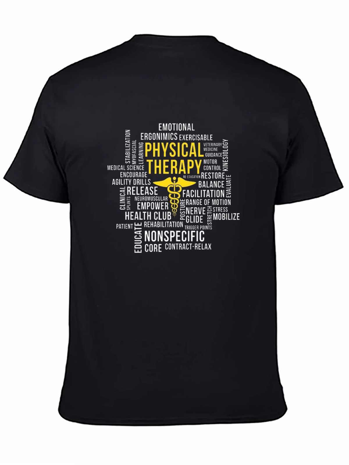 Physical Therapy Word Art T-Shirt product image 4
