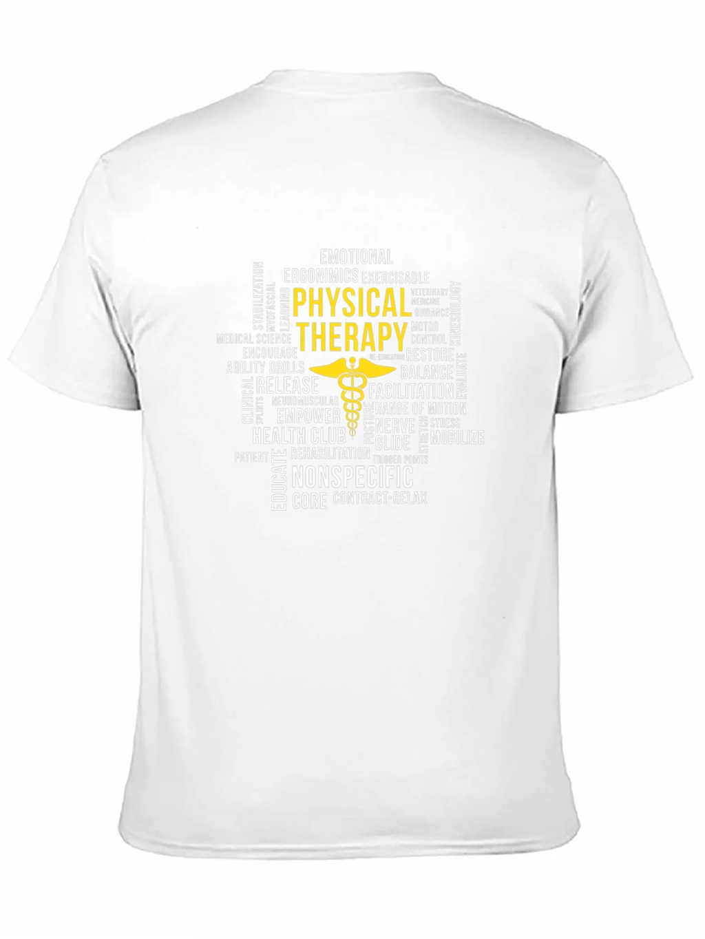 Physical Therapy Word Art T-Shirt product image 10
