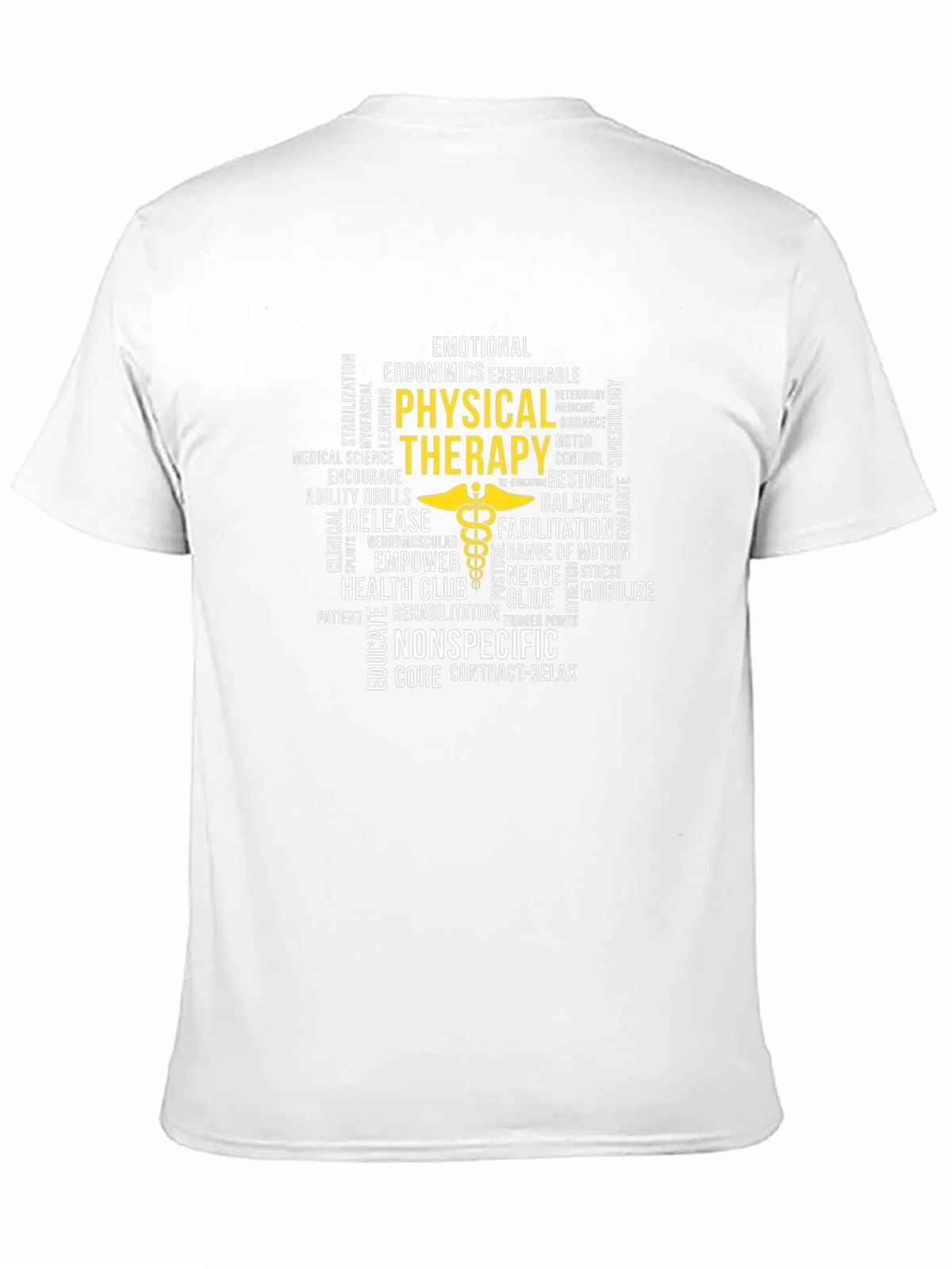 Physical Therapy Word Art T-Shirt product image 10