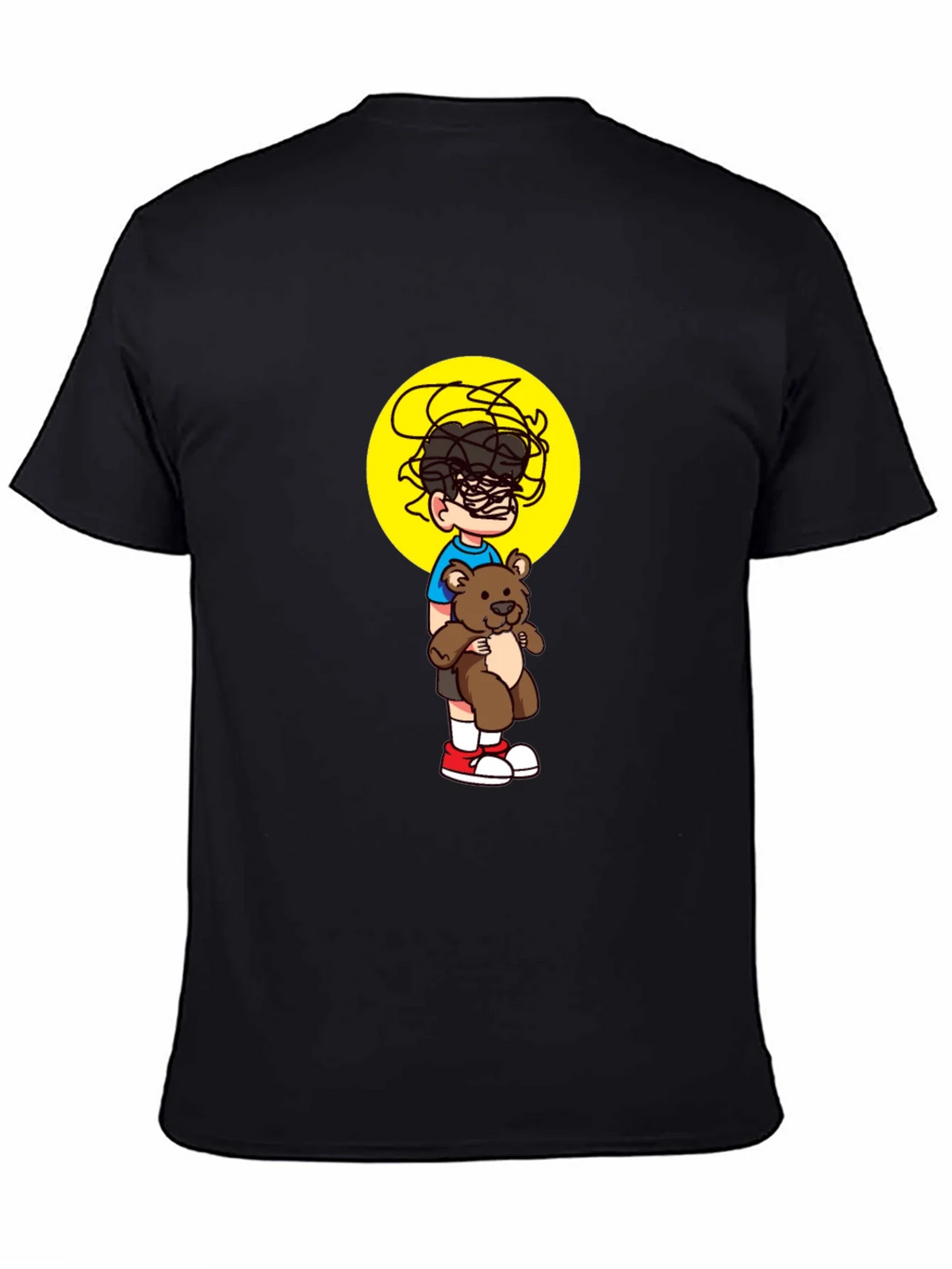 Boy with Teddy Graphic Tee product image 4