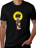 Boy with Teddy Graphic Tee product image 1