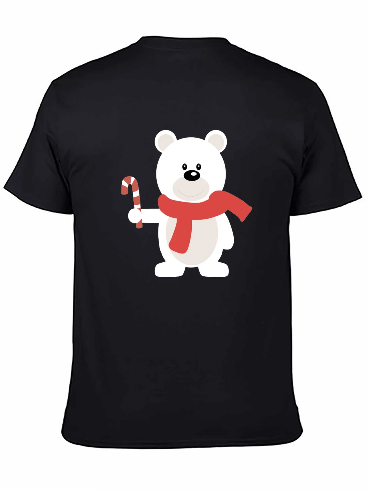 Festive Bear Graphic Tee - Holiday Style product image 4