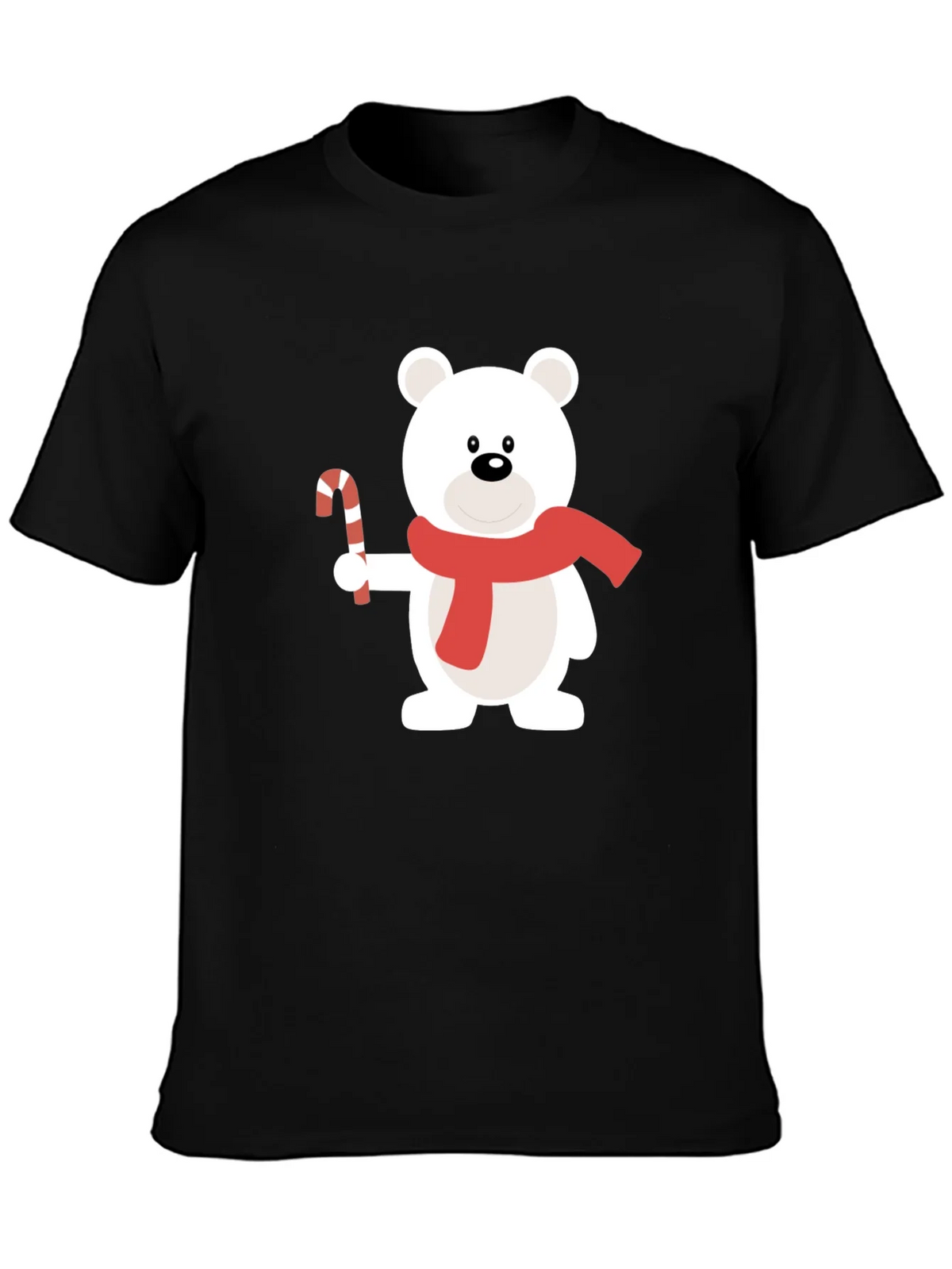 Festive Bear Graphic Tee - Holiday Style product image 3