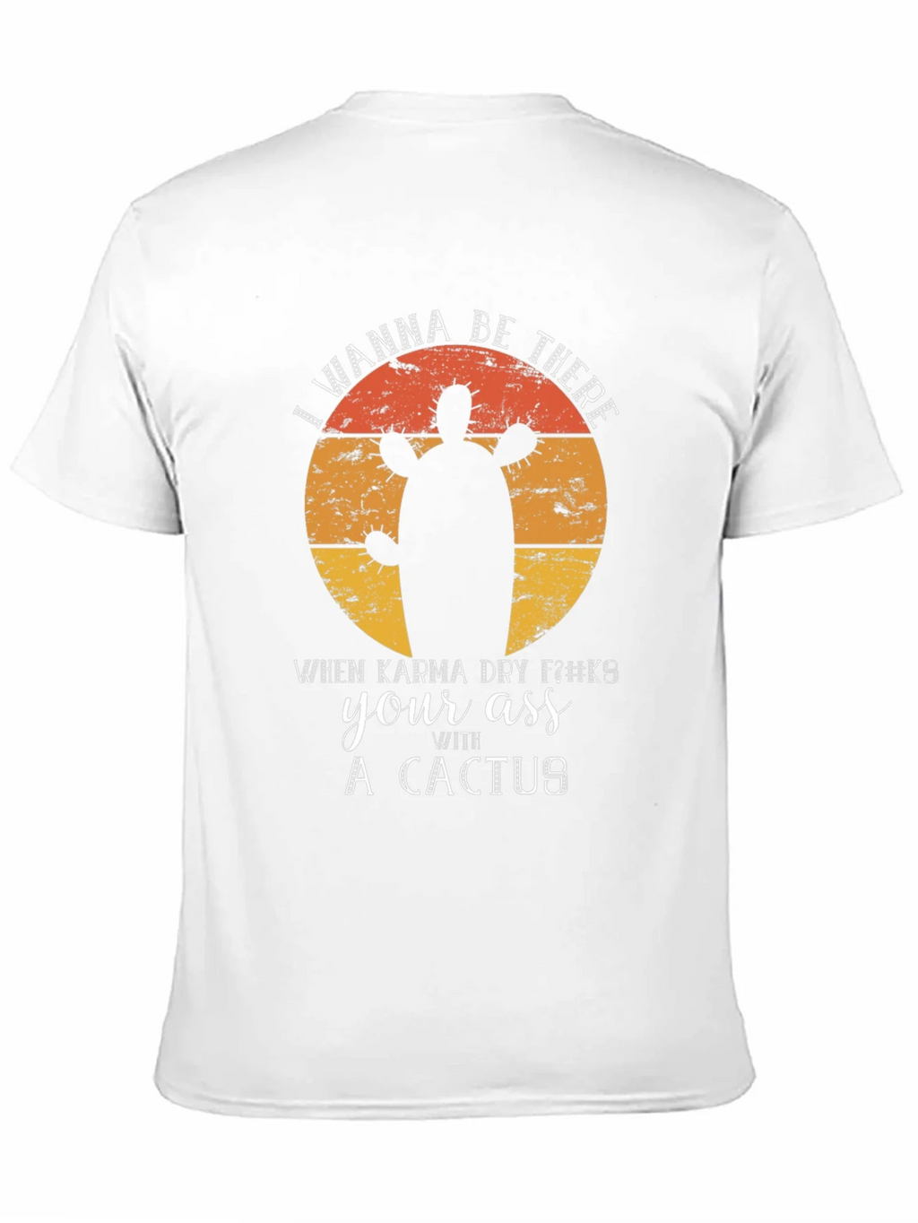 Karma Cactus Graphic Tee - Funny Sarcastic Novelty T-Shirt product image 10