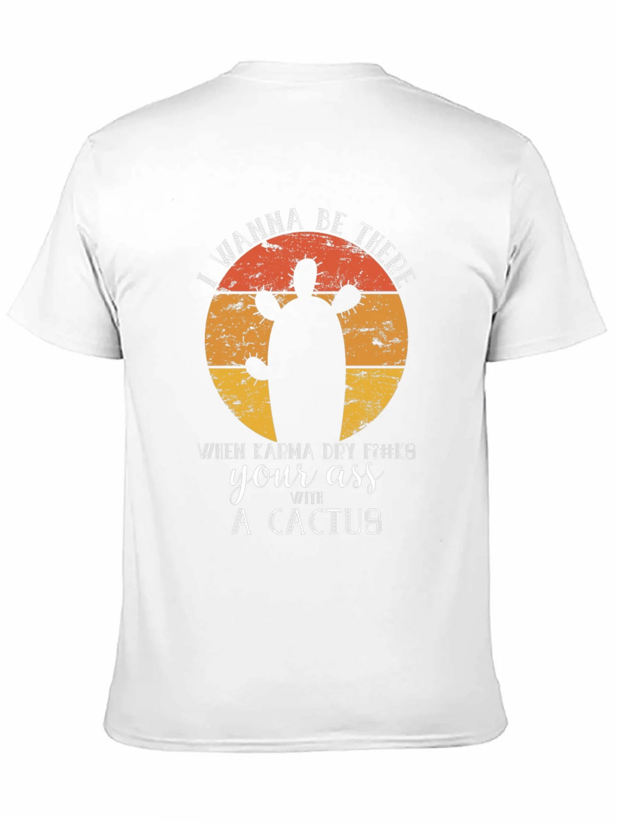 Karma Cactus Graphic Tee - Funny Sarcastic Novelty T-Shirt product image 10