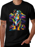 Colorful Dog Graphic Tee product image 1