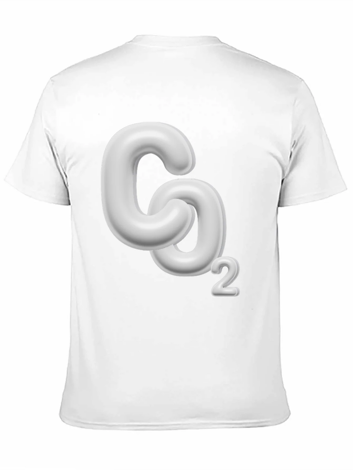 CO2 Molecule Graphic Black T-Shirt product image 10