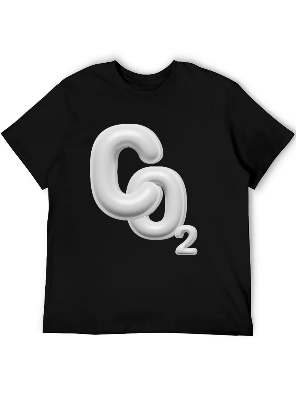 CO2 Molecule Graphic Black T-Shirt product image 5
