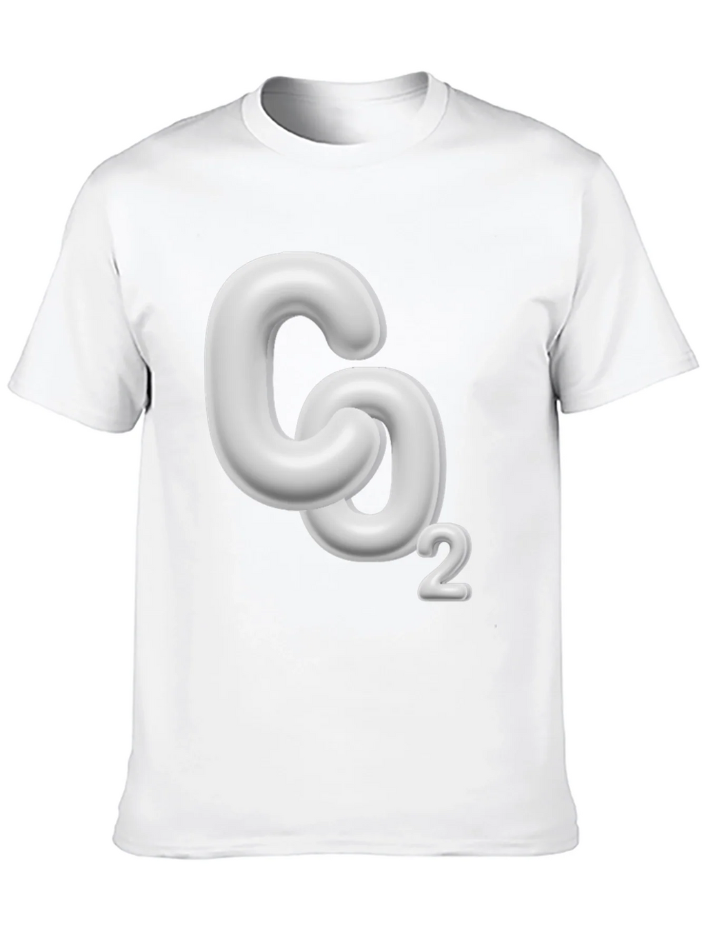CO2 Molecule Graphic Black T-Shirt product image 9