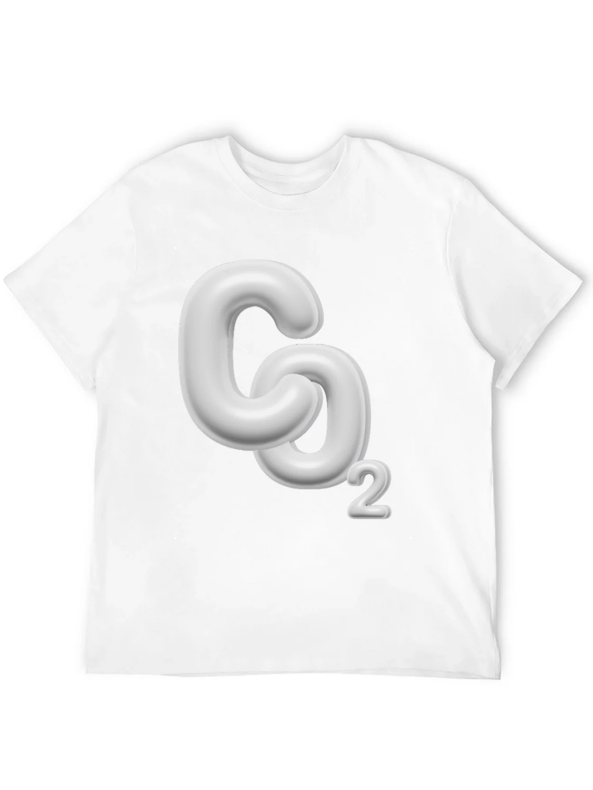 CO2 Molecule Graphic Black T-Shirt product image 11