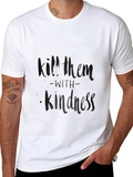 Kill Them with Kindness Black T-Shirt product image 1