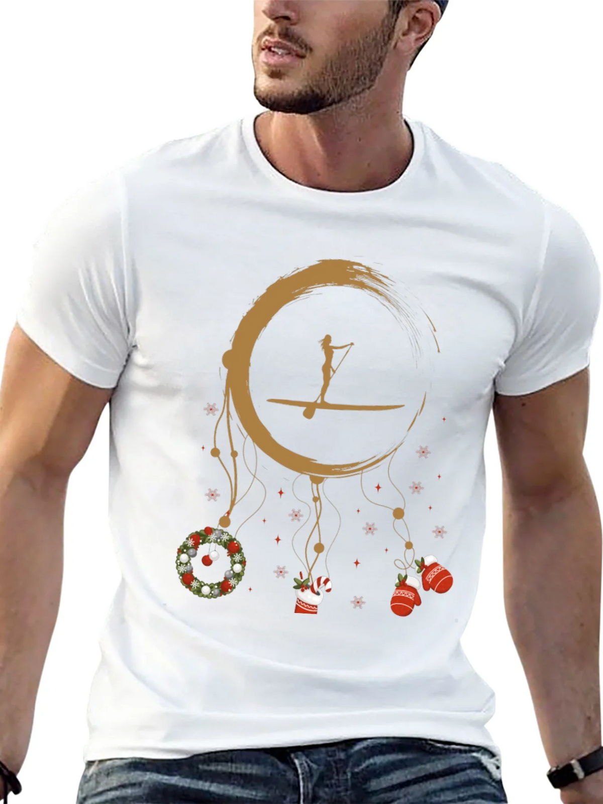 Holiday Paddleboard Dream Catcher T-Shirt product image 9