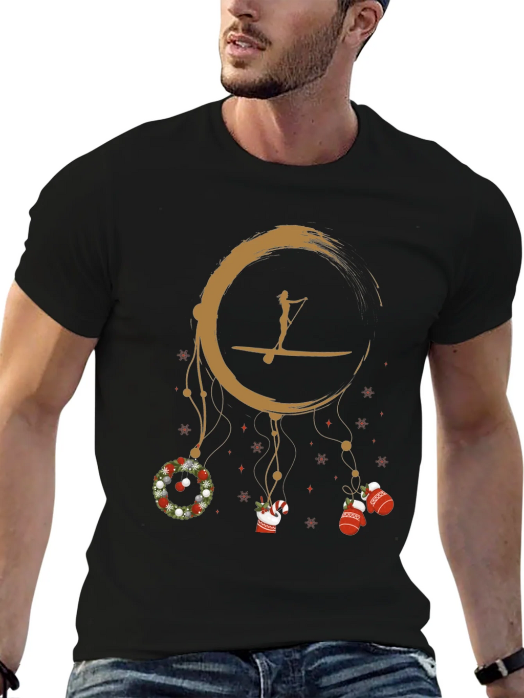 Holiday Paddleboard Dream Catcher T-Shirt product image 4