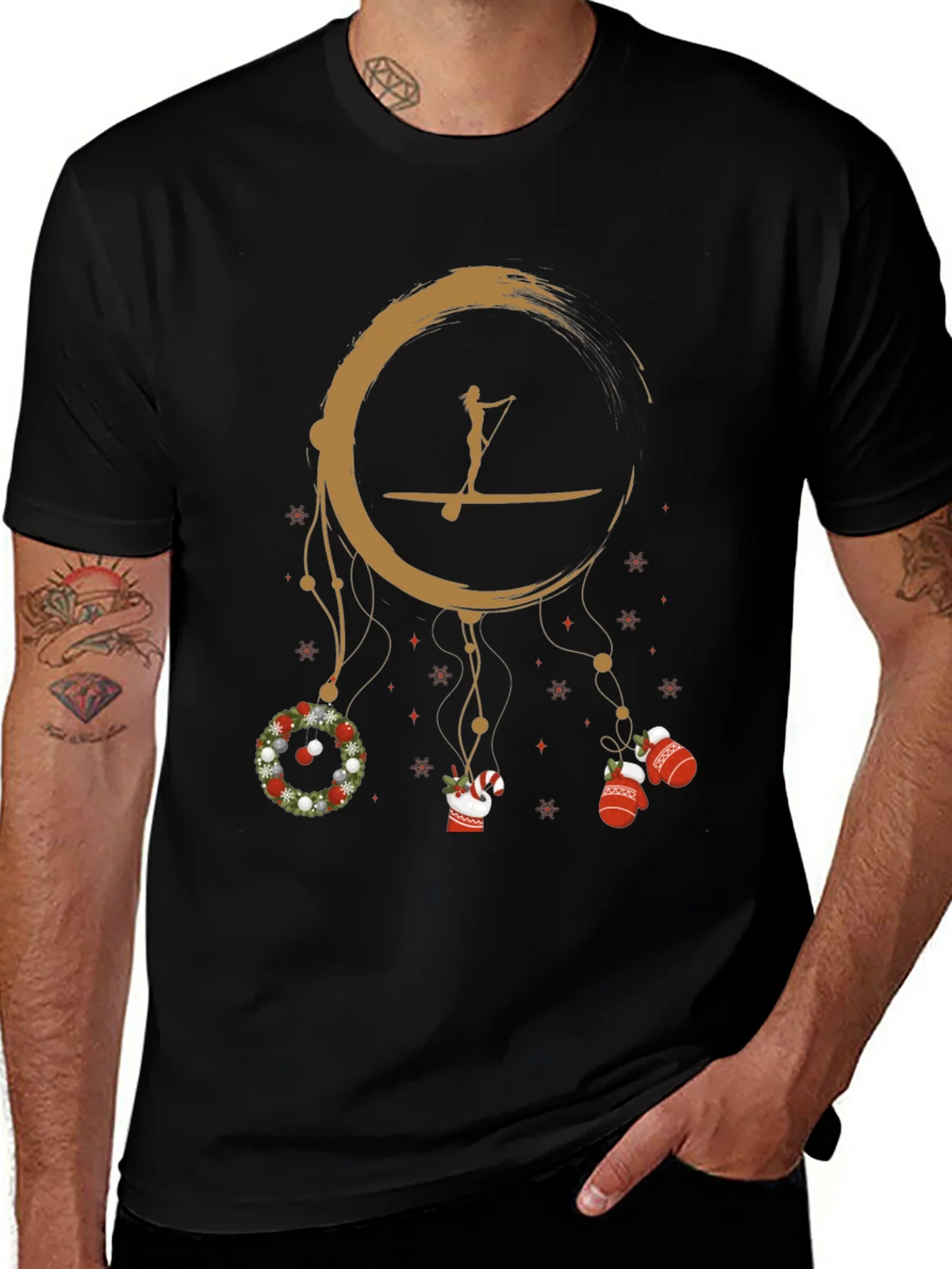 Holiday Paddleboard Dream Catcher T-Shirt product image 1