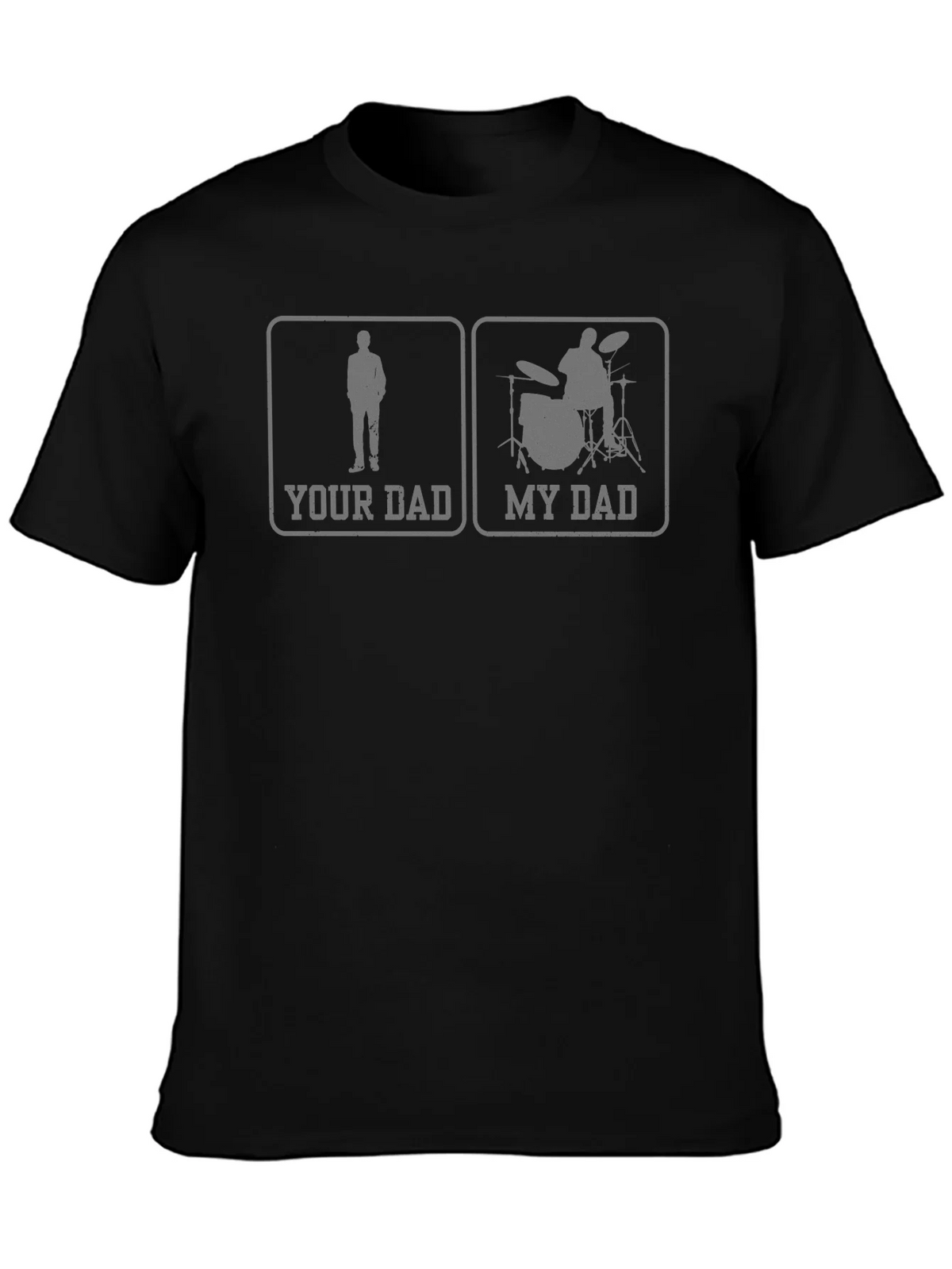 Your Dad My Drummer Graphic Tee - Black product image 3