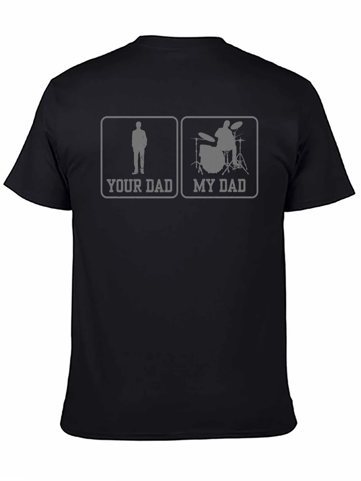 Your Dad My Drummer Graphic Tee - Black product image 4