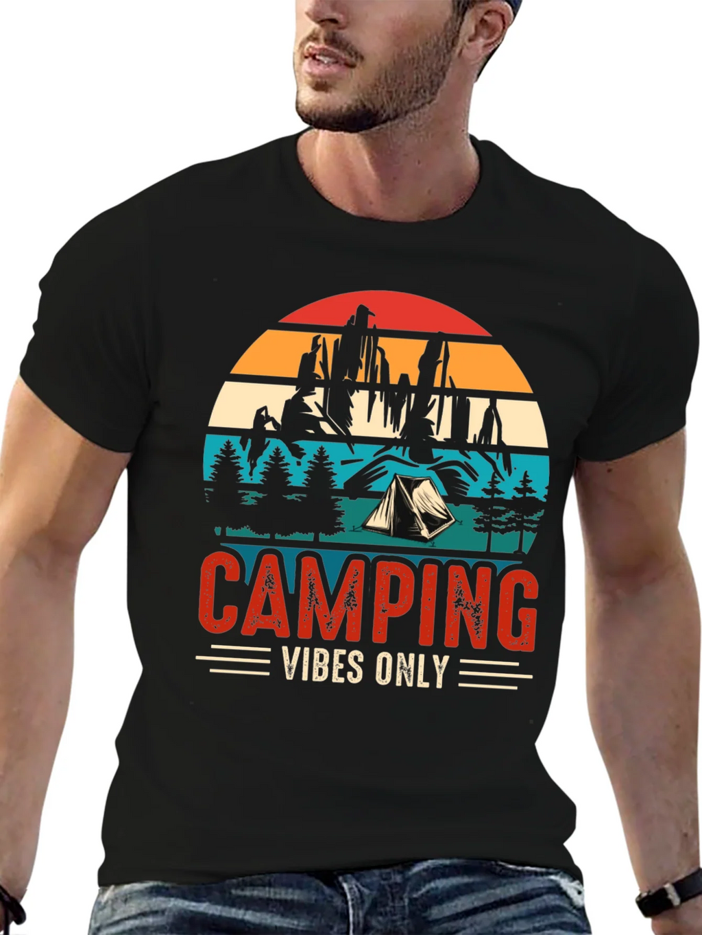 Camping Vibes Only Graphic Tee product image 6