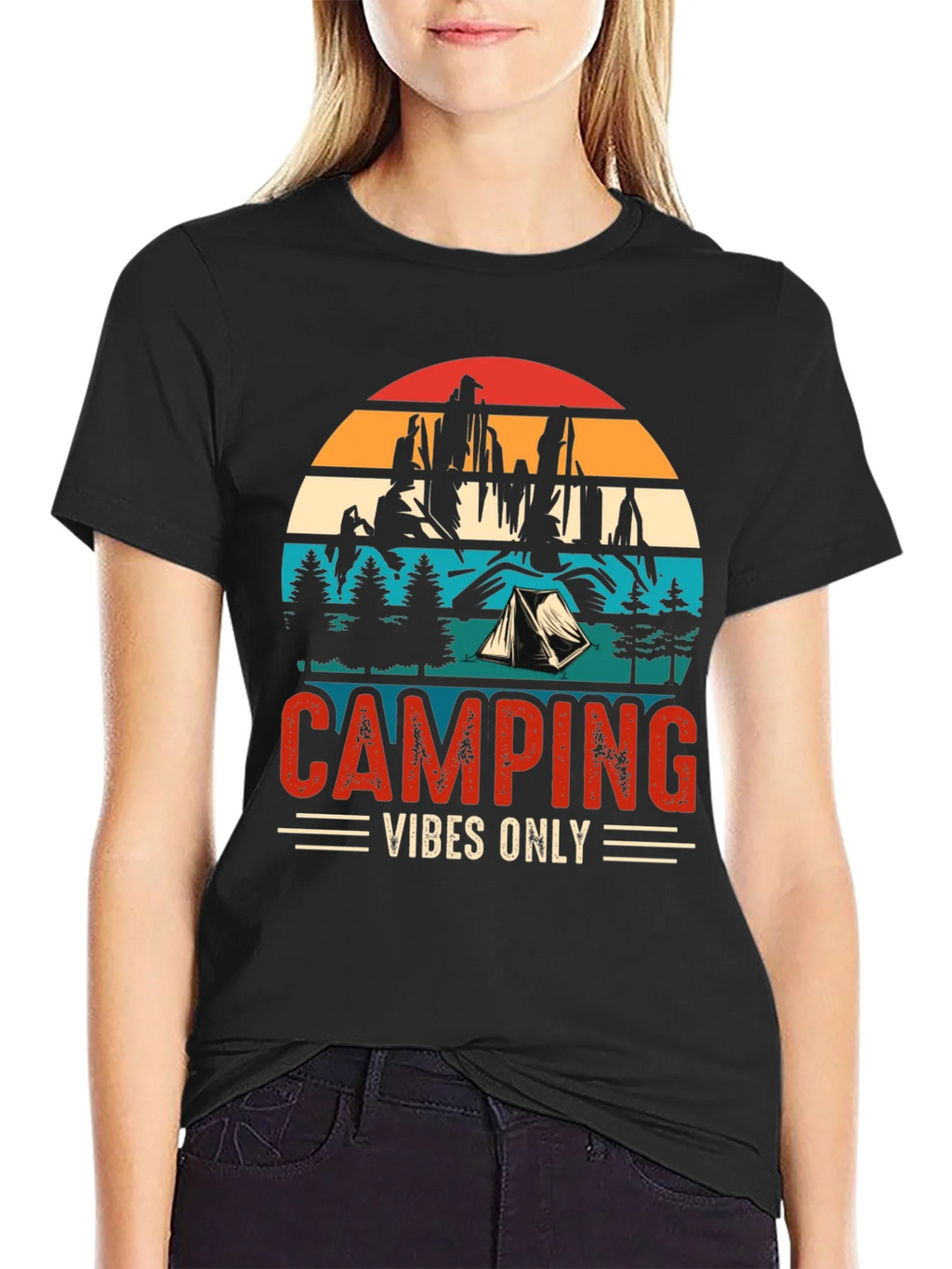 Camping Vibes Only Graphic Tee product image 2