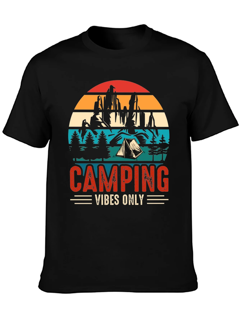 Camping Vibes Only Graphic Tee product image 3