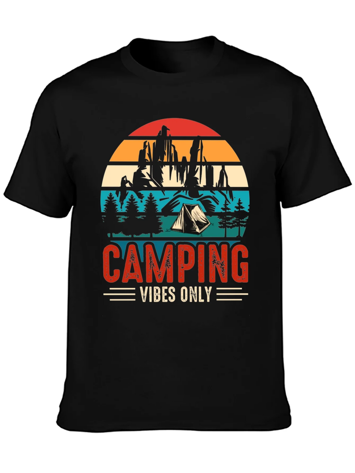 Camping Vibes Only Graphic Tee product image 3