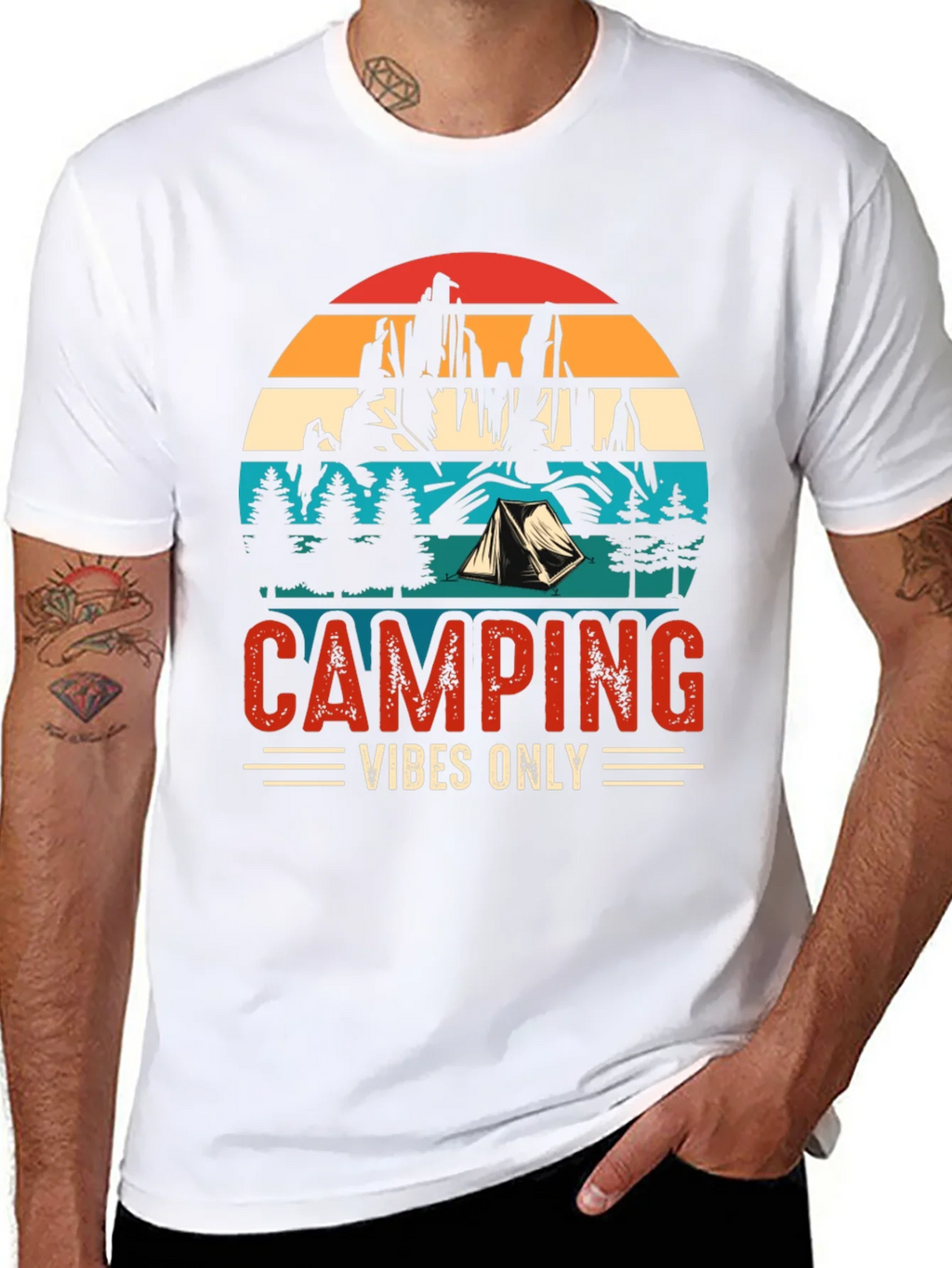Camping Vibes Only Graphic Tee product image 7