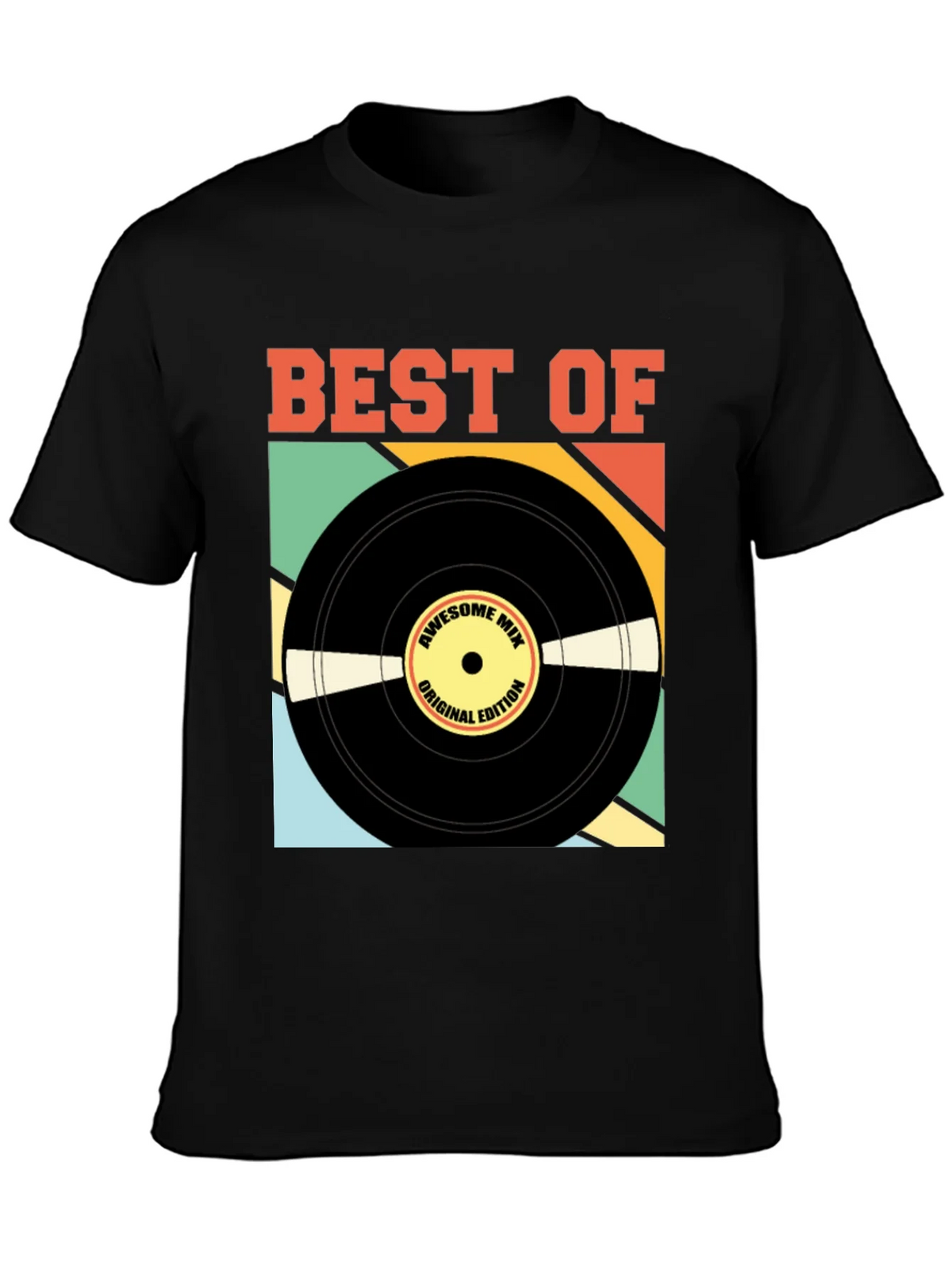 Best Of Vinyl Record Graphic Tee - Retro Music Lover T-Shirt product image 3