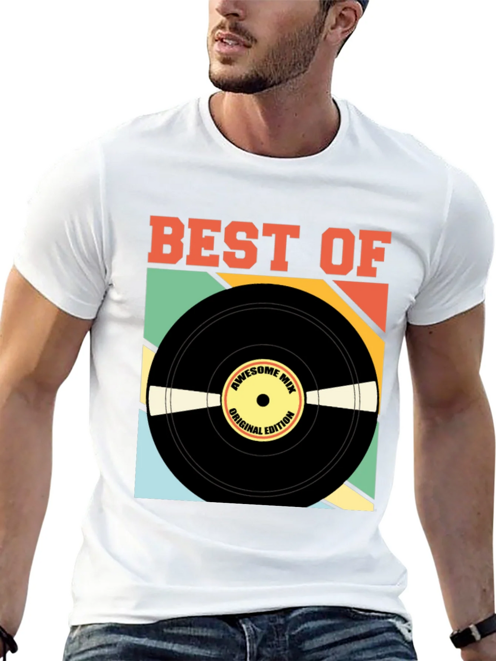 Best Of Vinyl Record Graphic Tee - Retro Music Lover T-Shirt product image 12