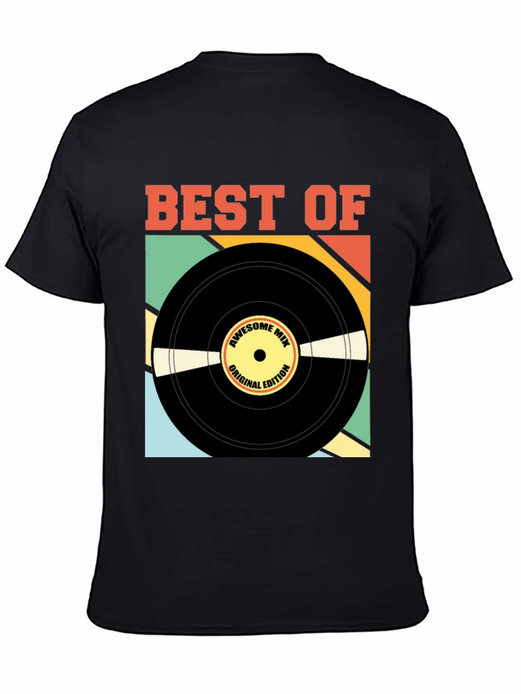 Best Of Vinyl Record Graphic Tee - Retro Music Lover T-Shirt product image 4