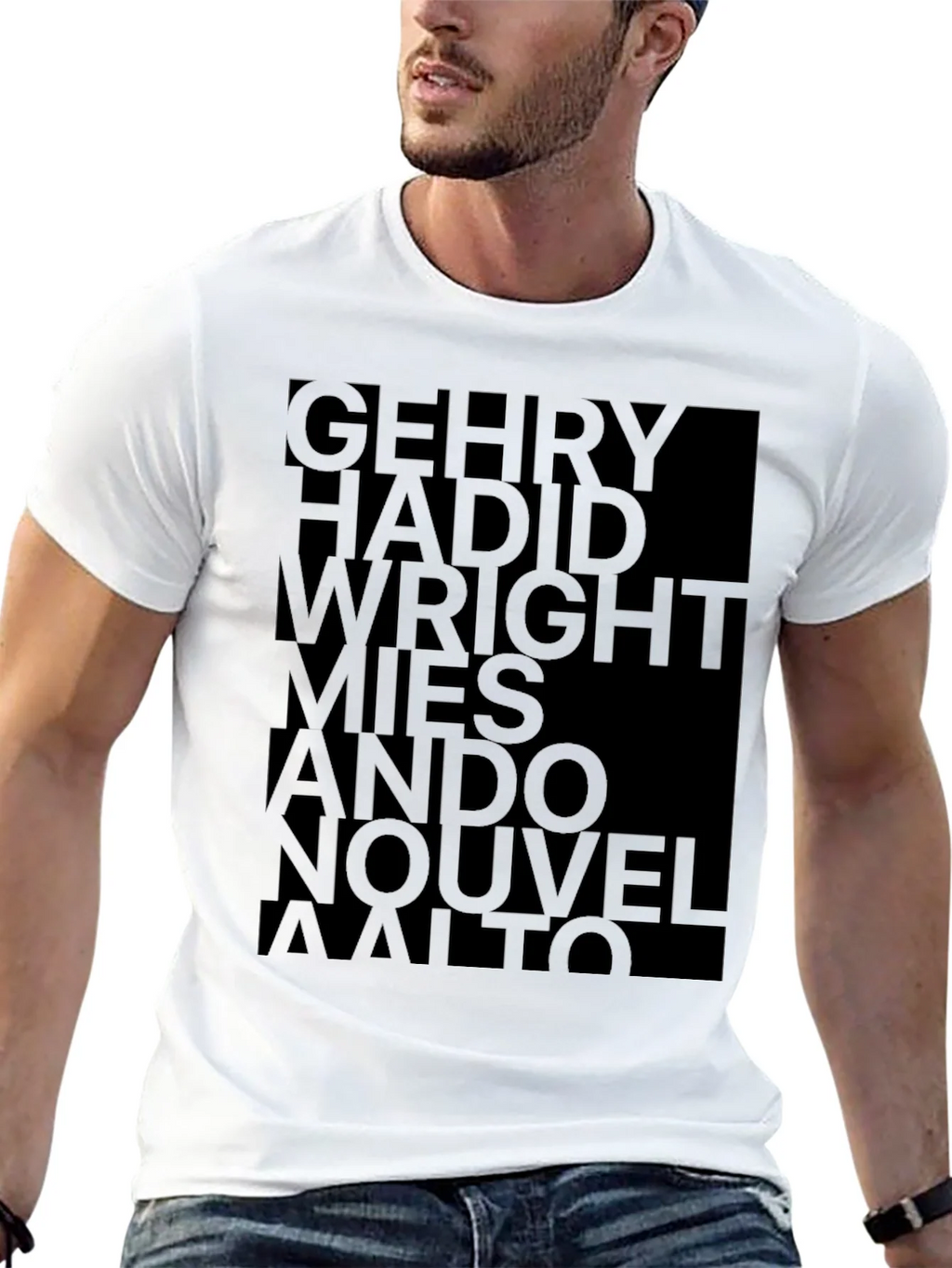 Architect Names T-Shirt - Modern Art Tee product image 10