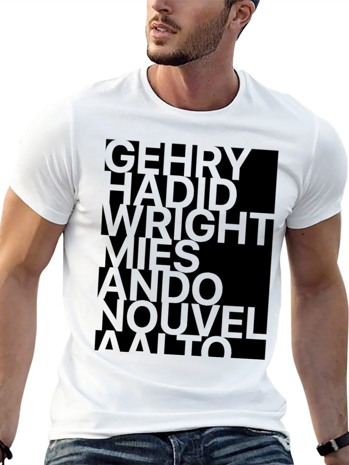 Architect Names T-Shirt - Modern Art Tee product image 10