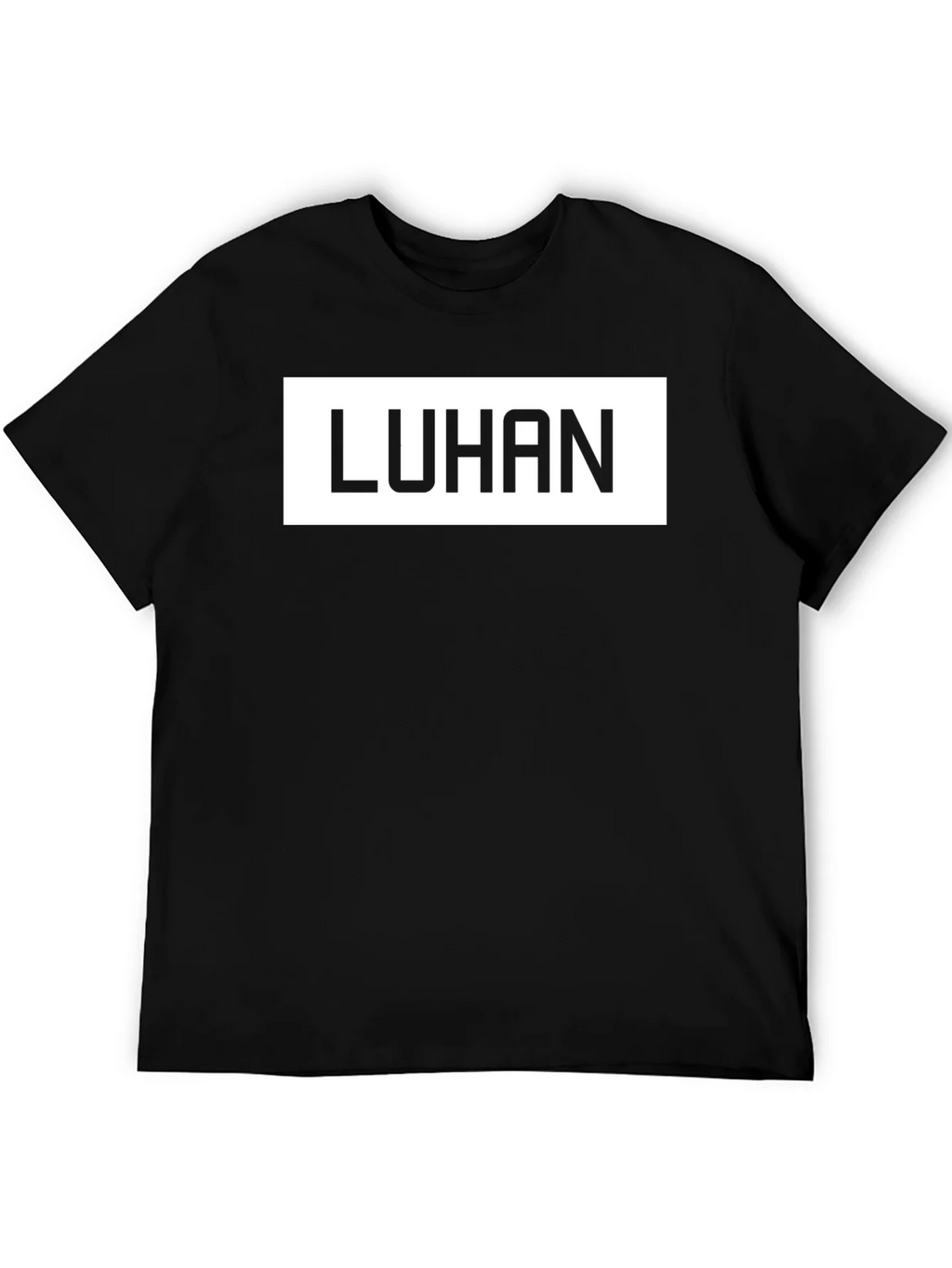 LUHAN Graphic Tee - Stylish Black Cotton Blend T-Shirt product image 5