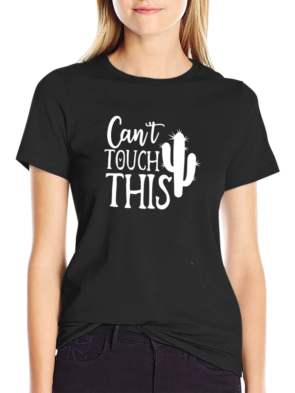 Cant Touch This Cactus Graphic Tee product image 2