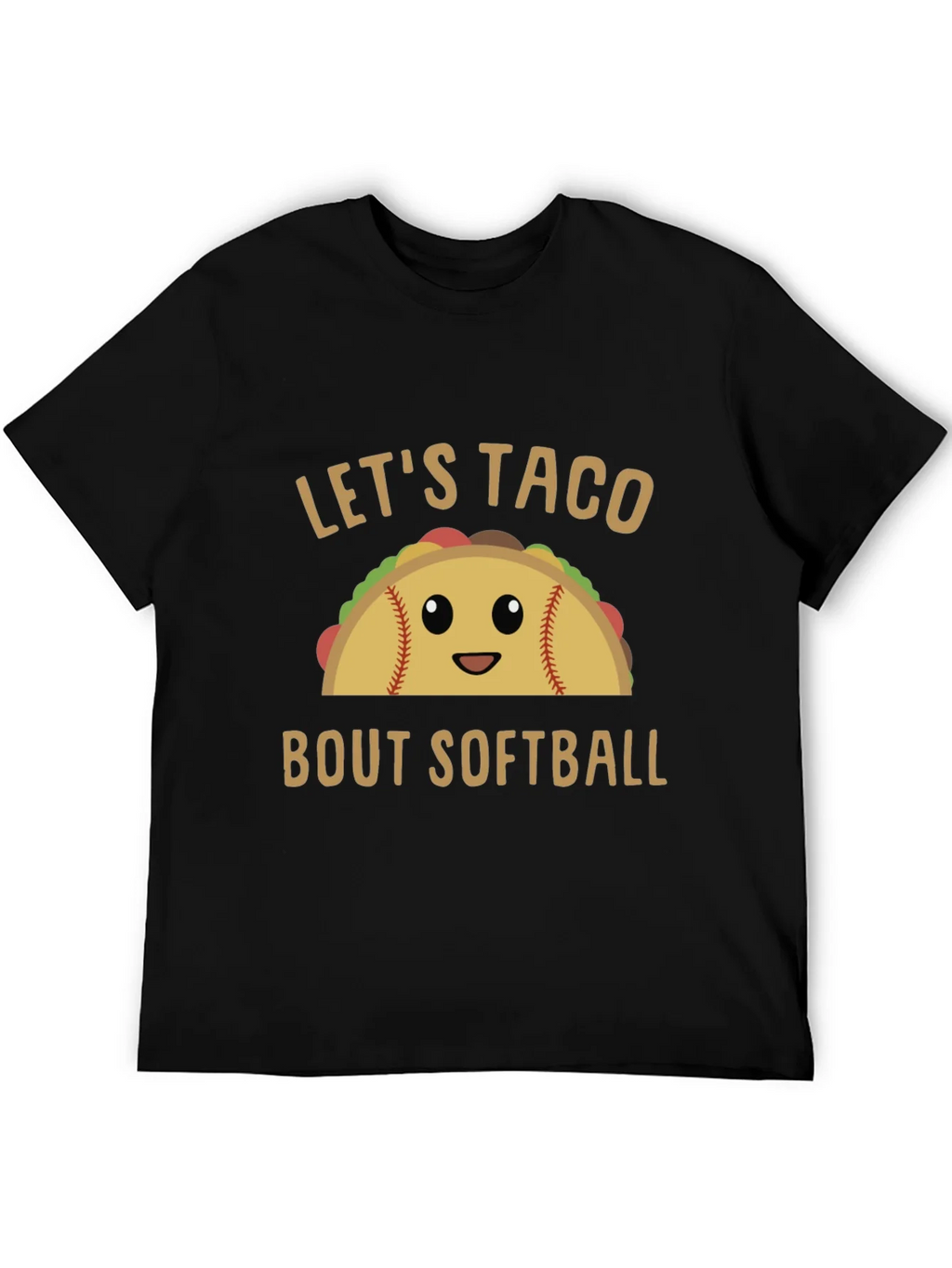 Lets Taco Bout Softball Graphic Tee product image 1