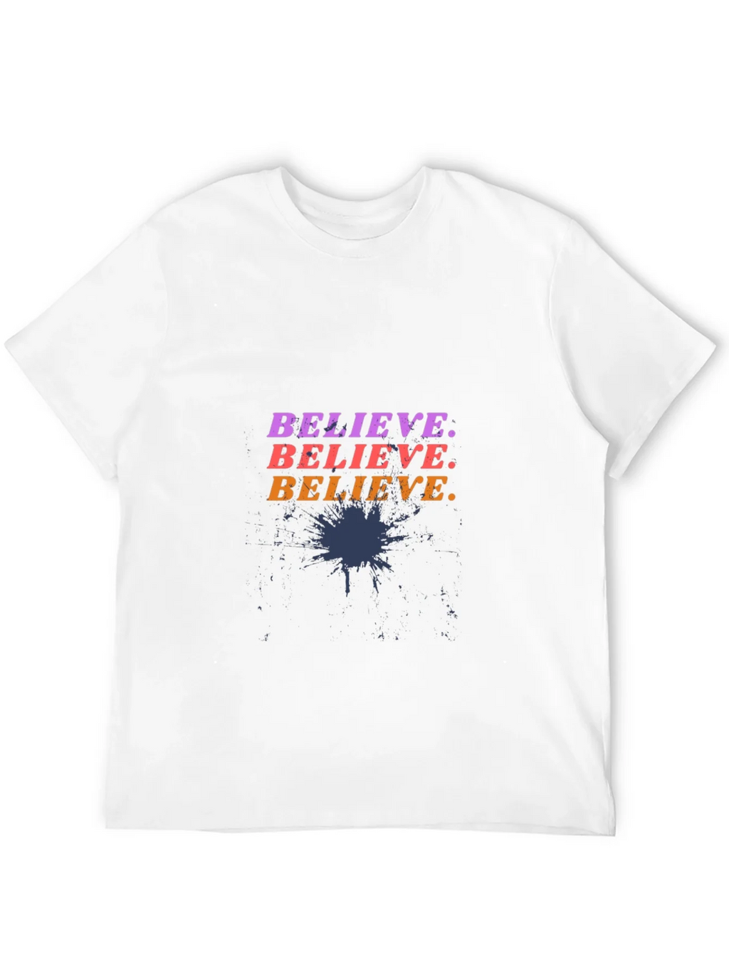 Believe Graphic T-Shirt - Mens Casual Tee product image 11
